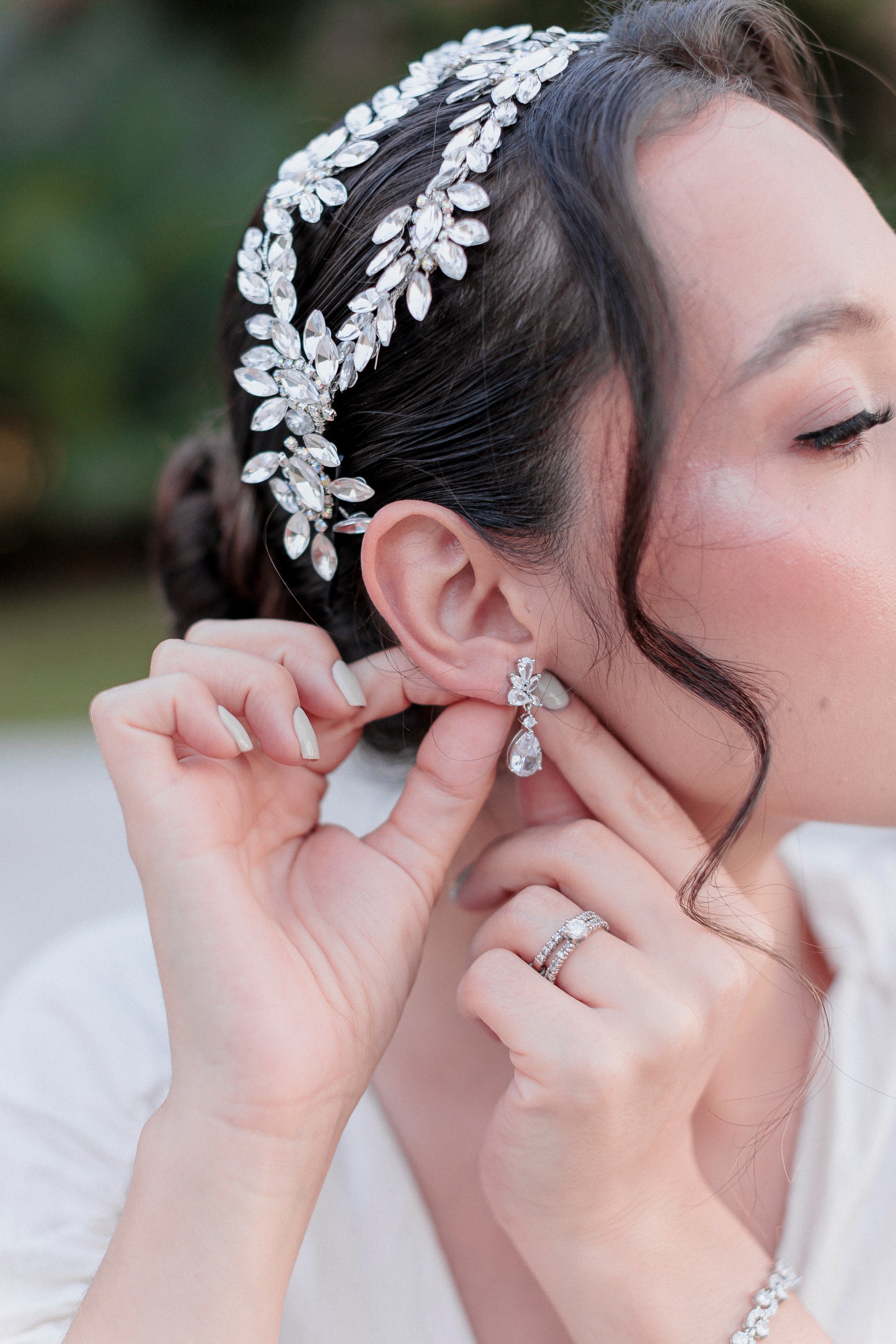 Bridal Bloom Earrings