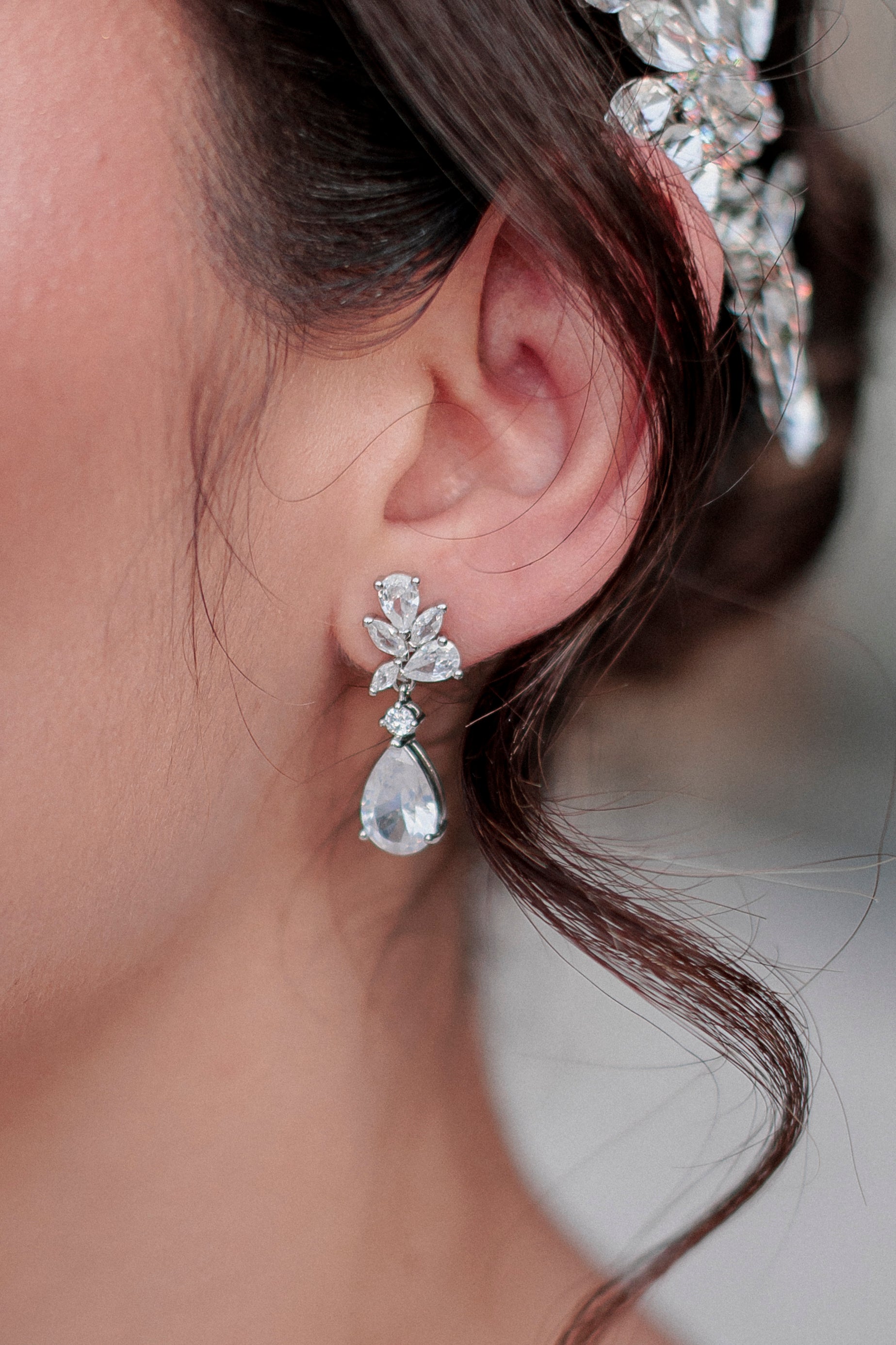 Bridal Bloom Earrings