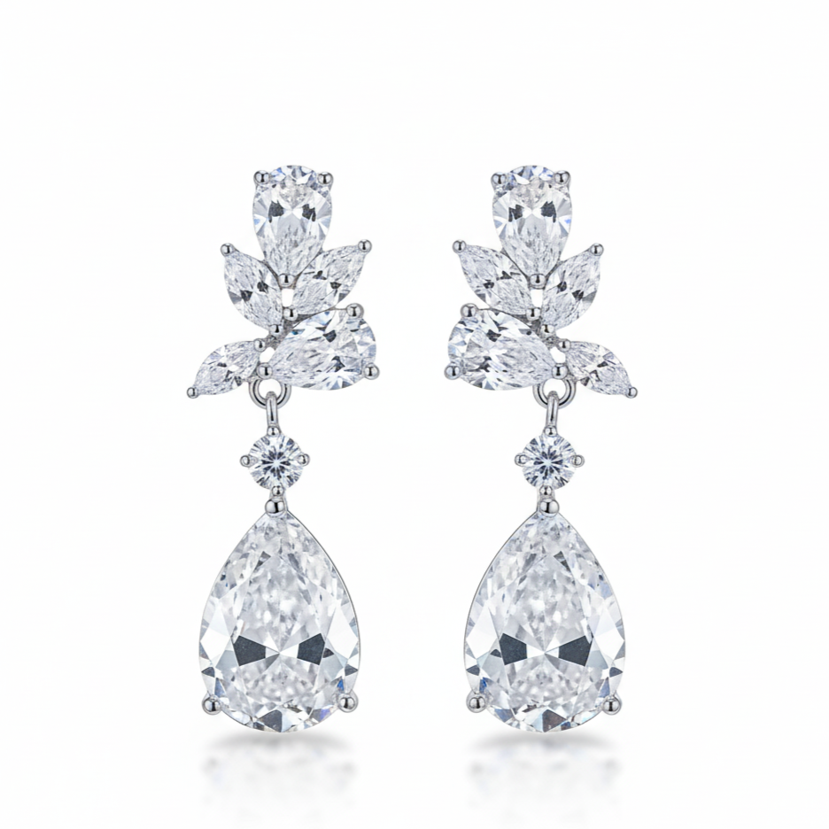 Bridal Bloom Earrings
