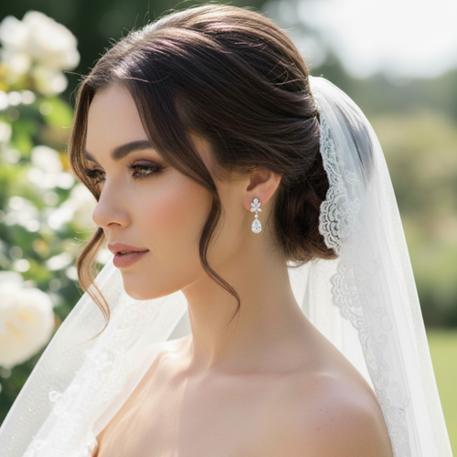 Bridal Bloom Earrings