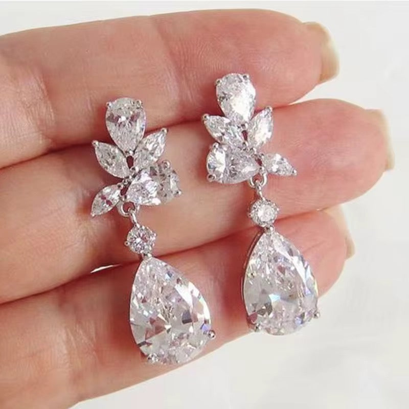 Bridal Bloom Earrings