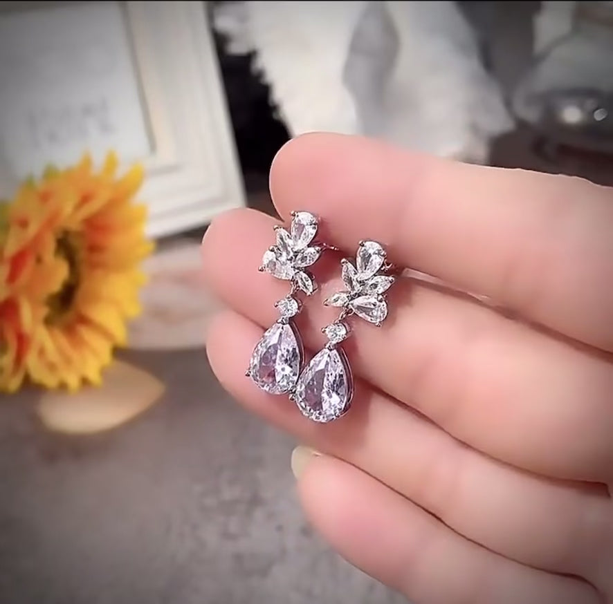 Bridal Bloom Earrings